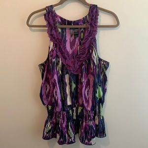 Multi-Colored Bisou Bisou Bubble Top